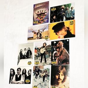 10 Beatles Collection Trading Cards